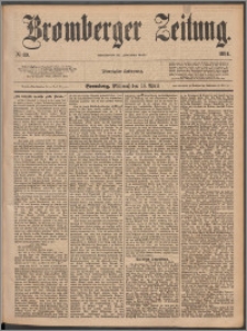 Bromberger Zeitung, 1884, nr 89