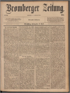 Bromberger Zeitung, 1884, nr 91