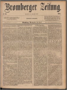 Bromberger Zeitung, 1884, nr 93