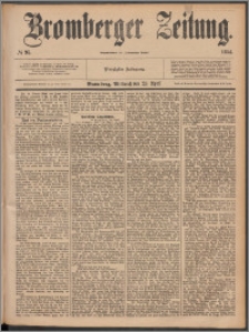 Bromberger Zeitung, 1884, nr 95