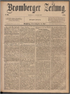 Bromberger Zeitung, 1884, nr 96
