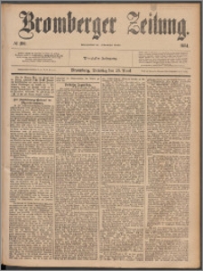 Bromberger Zeitung, 1884, nr 100