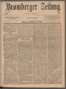Bromberger Zeitung, 1884, nr 101