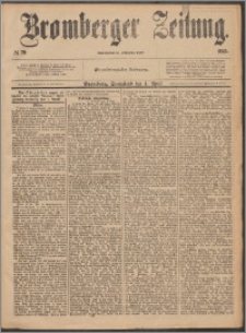 Bromberger Zeitung, 1885, nr 80