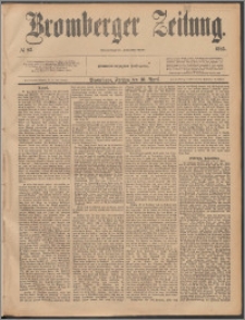 Bromberger Zeitung, 1885, nr 83