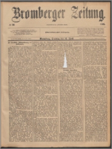 Bromberger Zeitung, 1885, nr 86