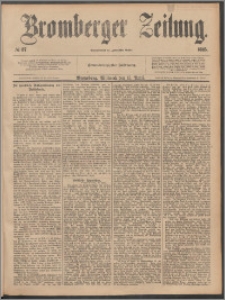 Bromberger Zeitung, 1885, nr 87