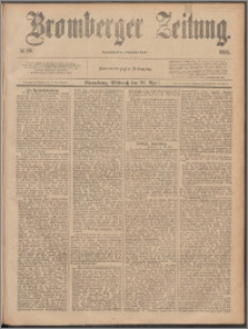 Bromberger Zeitung, 1885, nr 93