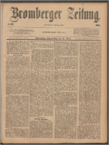 Bromberger Zeitung, 1885, nr 99