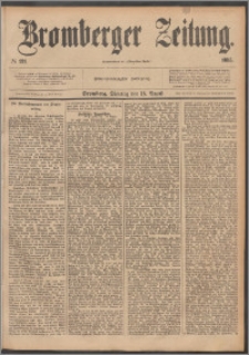 Bromberger Zeitung, 1885, nr 191