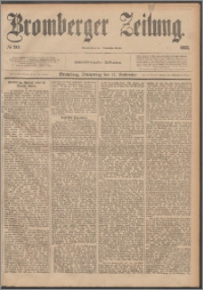 Bromberger Zeitung, 1885, nr 217