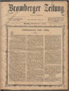 Bromberger Zeitung, 1886, nr 1