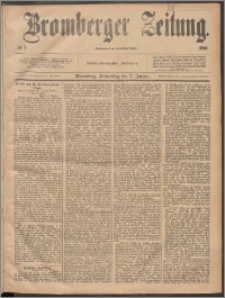 Bromberger Zeitung, 1886, nr 5