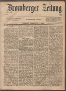 Bromberger Zeitung, 1886, nr 7
