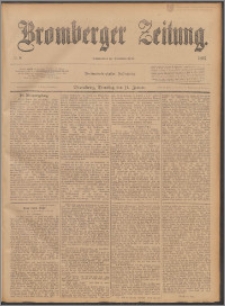 Bromberger Zeitung, 1887, nr 8