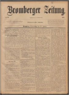 Bromberger Zeitung, 1887, nr 22