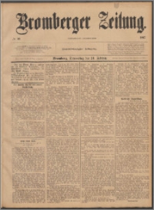 Bromberger Zeitung, 1887, nr 46