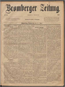 Bromberger Zeitung, 1887, nr 86