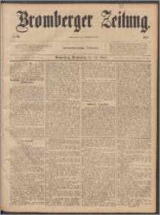 Bromberger Zeitung, 1887, nr 98