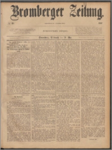 Bromberger Zeitung, 1887, nr 114