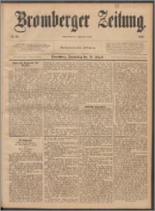 Bromberger Zeitung, 1887, nr 191