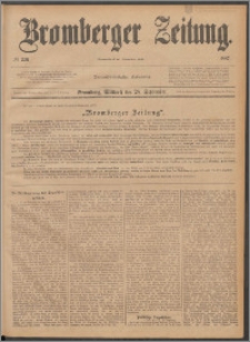Bromberger Zeitung, 1887, nr 226
