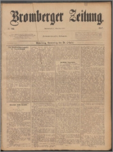 Bromberger Zeitung, 1887, nr 245