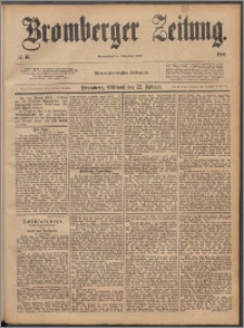 Bromberger Zeitung, 1888, nr 45