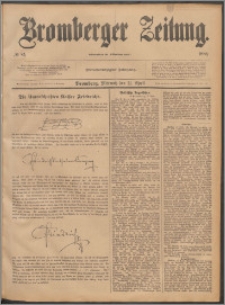 Bromberger Zeitung, 1888, nr 85