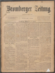 Bromberger Zeitung, 1889, nr 1