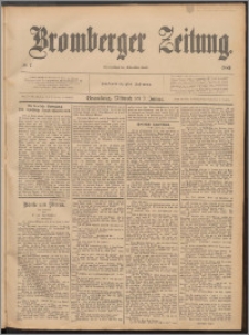 Bromberger Zeitung, 1889, nr 7