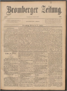 Bromberger Zeitung, 1889, nr 9