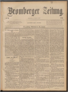 Bromberger Zeitung, 1889, nr 13