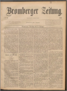 Bromberger Zeitung, 1889, nr 36