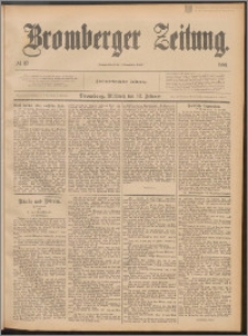 Bromberger Zeitung, 1889, nr 37
