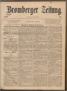 Bromberger Zeitung, 1889, nr 43