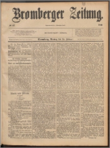 Bromberger Zeitung, 1889, nr 47