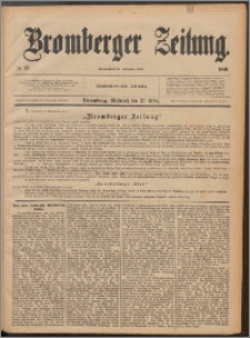 Bromberger Zeitung, 1889, nr 73