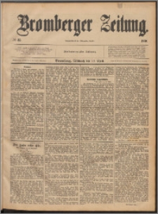 Bromberger Zeitung, 1889, nr 85