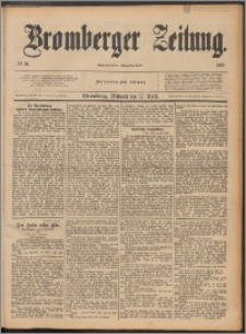 Bromberger Zeitung, 1889, nr 91