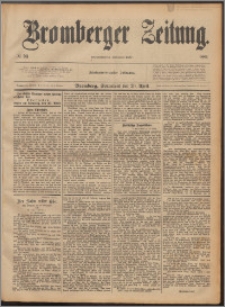 Bromberger Zeitung, 1889, nr 93