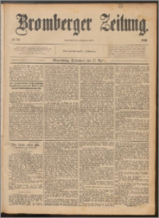 Bromberger Zeitung, 1889, nr 98
