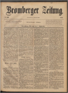 Bromberger Zeitung, 1889, nr 206