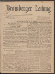 Bromberger Zeitung, 1889, nr 227