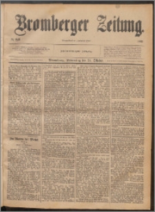 Bromberger Zeitung, 1889, nr 249