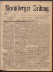 Bromberger Zeitung, 1889, nr 265