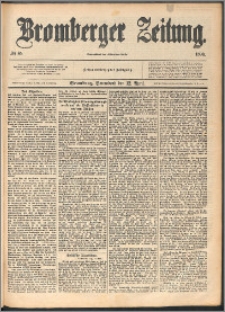 Bromberger Zeitung, 1890, nr 85