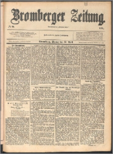 Bromberger Zeitung, 1890, nr 86