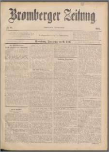 Bromberger Zeitung, 1891, nr 88