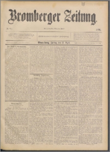 Bromberger Zeitung, 1891, nr 89